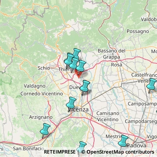 Mappa 36030 Montecchio Precalcino VI, Italia (19.04)