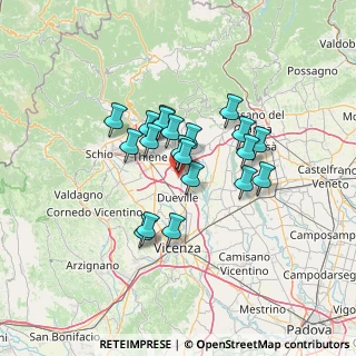 Mappa 36030 Montecchio Precalcino VI, Italia (9.935)