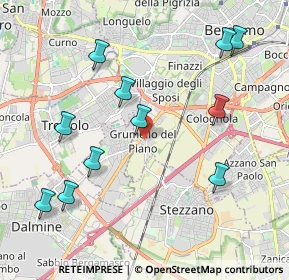Mappa Via Giuseppe Perrucchetti, 24127 Bergamo BG, Italia (2.23)