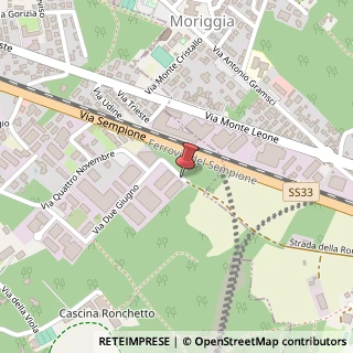 Mappa Via 2 Giugno, 82, 21011 Casorate Sempione, Varese (Lombardia)
