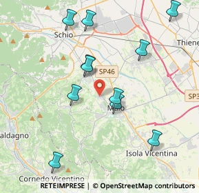 Mappa Via Antonella, 36030 Monte di malo VI, Italia (4.10455)