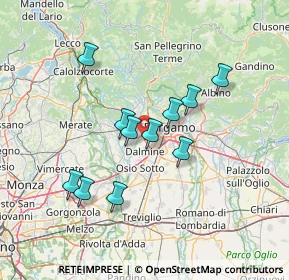 Mappa Via dell'Artigianato, 24048 Treviolo BG, Italia (12.05273)
