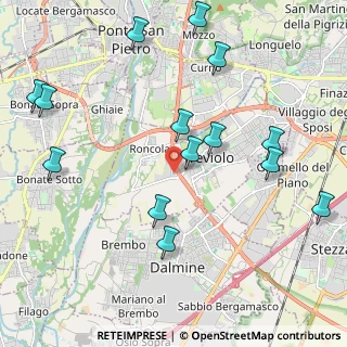 Mappa Via dell'Artigianato, 24048 Treviolo BG, Italia (2.39857)