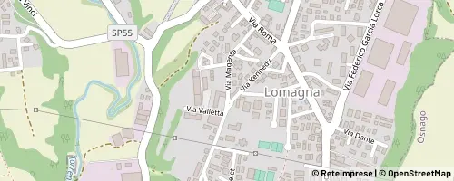 Mappa Lomagna