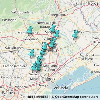Mappa Aeroporto Militare, 31040 Treviso TV, Italia (11.65357)