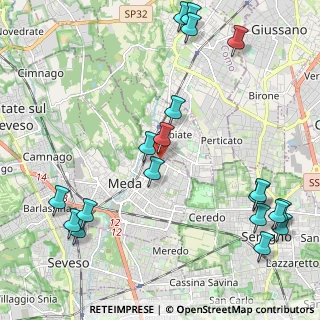 Mappa Via Eugenio Montale, 20821 Meda MB, Italia (2.73316)