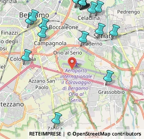 Mappa 24050 Orio al serio BG, Italia (2.8635)