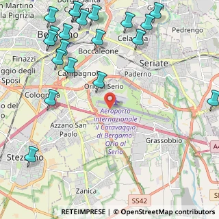 Mappa 24050 Orio al serio BG, Italia (3.049)