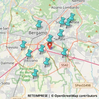 Mappa 24050 Orio al serio BG, Italia (3.70917)
