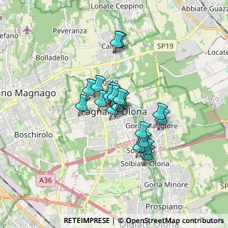 Mappa Via G. Mazzini, 21054 Fagnano Olona VA, Italia (1.16)