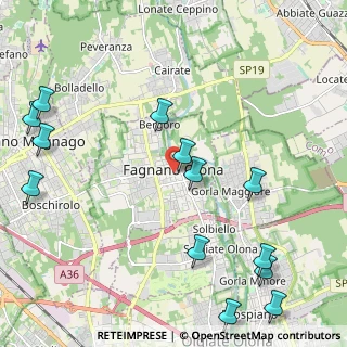 Mappa Via G. Mazzini, 21054 Fagnano Olona VA, Italia (2.76538)