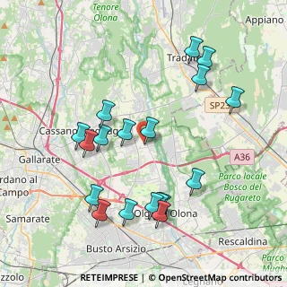 Mappa Via G. Mazzini, 21054 Fagnano Olona VA, Italia (4.15056)