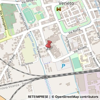 Mappa Via Don Ernesto Bordignon, 12, 31033 Castelfranco Veneto, Treviso (Veneto)