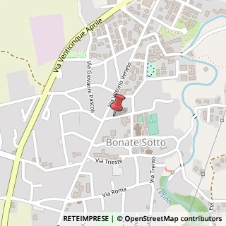 Mappa Via antonio locatelli 4, 24040 Bonate Sotto, Bergamo (Lombardia)