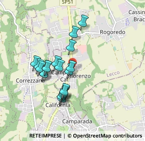 Mappa Via San Giovanni Bosco, 23880 Casatenovo LC, Italia (0.761)