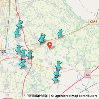 Mappa Via Bagnon, 31048 San Biagio di Callalta TV, Italia (4.51154)