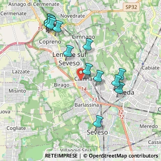 Mappa Via Francioli Giovanni, 20823 Lentate sul Seveso MB, Italia (2.28133)