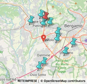 Mappa Via Enrico Frizzoni, 24048 Treviolo BG, Italia (3.71833)