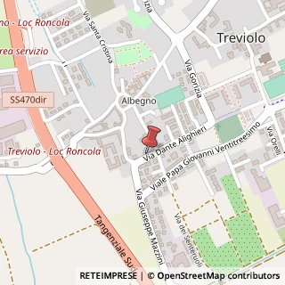 Mappa Via Dante Alighieri, 16, 24048 Brusaporto, Bergamo (Lombardia)