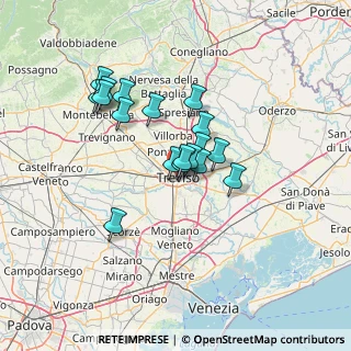 Mappa , 31100 Treviso TV, Italia (10.54389)