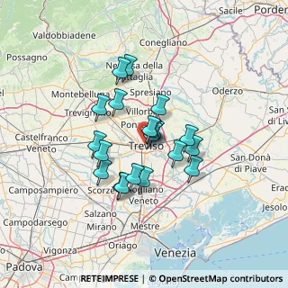 Mappa , 31100 Treviso TV, Italia (10.066)