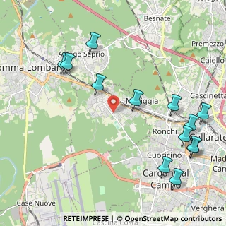 Mappa Via Roma, 21011 Casorate Sempione VA, Italia (2.6)