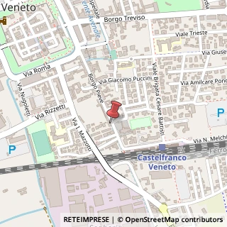 Mappa Borgo Pieve, 88, 31033 Castelfranco Veneto, Treviso (Veneto)