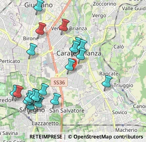 Mappa Via Ovidio, 20841 Carate Brianza MB, Italia (2.264)