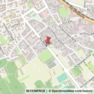 Mappa Via roma 54, 21011 Casorate Sempione, Varese (Lombardia)