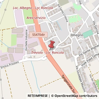 Mappa Via Enrico Frizzoni, 38, 24040 Treviolo, Bergamo (Lombardia)