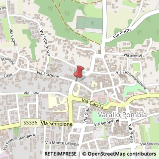 Mappa Via Circonvallazione, 36, 28040 Varallo Pombia, Novara (Piemonte)