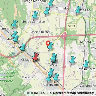 Mappa Via Piatti, 22078 Turate CO, Italia (2.5275)