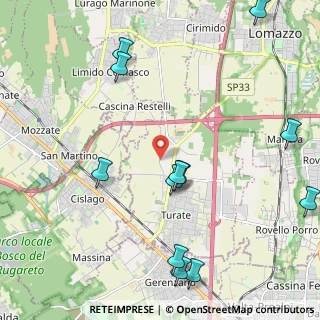Mappa Via Piatti, 22078 Turate CO, Italia (2.64833)