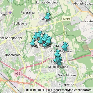 Mappa Via Antonio Rosmini, 21054 Fagnano Olona VA, Italia (1.161)