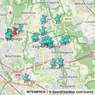 Mappa Piazza San Gaudenzio, 21054 Fagnano Olona VA, Italia (2.0495)