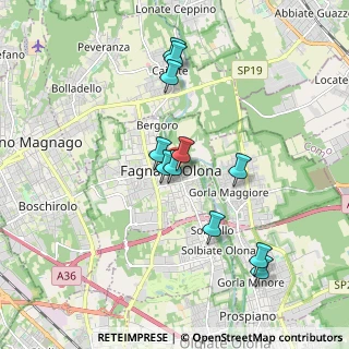 Mappa Piazza San Gaudenzio, 21054 Fagnano Olona VA, Italia (1.65636)