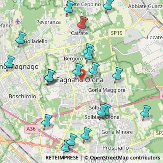 Mappa Piazza San Gaudenzio, 21054 Fagnano Olona VA, Italia (2.512)