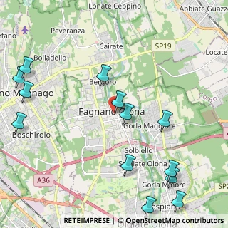 Mappa Piazza San Gaudenzio, 21054 Fagnano Olona VA, Italia (2.76154)