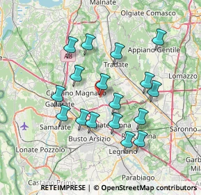 Mappa Piazza San Gaudenzio, 21054 Fagnano Olona VA, Italia (6.67059)