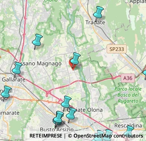 Mappa Piazza San Gaudenzio, 21054 Fagnano Olona VA, Italia (6.60313)