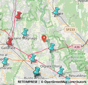 Mappa Piazza San Gaudenzio, 21054 Fagnano Olona VA, Italia (6.35071)