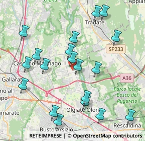 Mappa Piazza San Gaudenzio, 21054 Fagnano Olona VA, Italia (4.42316)