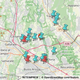 Mappa Piazza San Gaudenzio, 21054 Fagnano Olona VA, Italia (4.16)