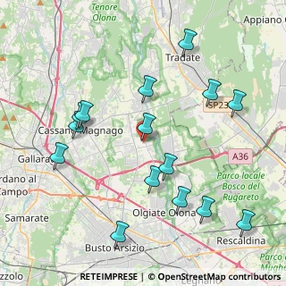 Mappa Piazza San Gaudenzio, 21054 Fagnano Olona VA, Italia (4.44867)