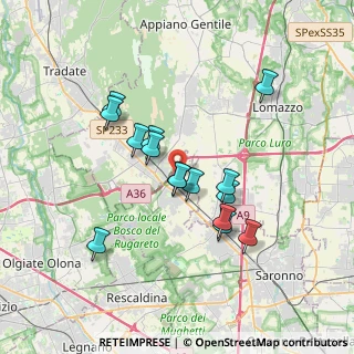 Mappa Via King Martin Luther, 21040 Cislago VA, Italia (3.062)