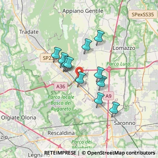 Mappa Via King Martin Luther, 21040 Cislago VA, Italia (2.66833)