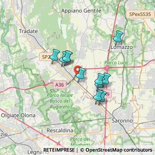 Mappa Via King Martin Luther, 21040 Cislago VA, Italia (2.80364)