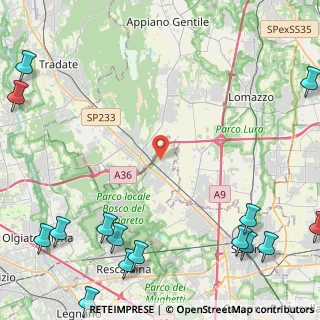 Mappa Via King Martin Luther, 21040 Cislago VA, Italia (7.39733)