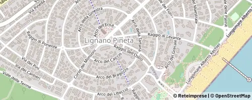 Mappa Lignano Sabbiadoro