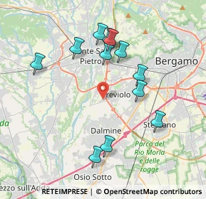 Mappa Via del Commercio, 24048 Treviolo BG, Italia (3.79083)